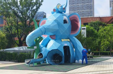 安徽合肥乐富强大厦大象主题游乐园